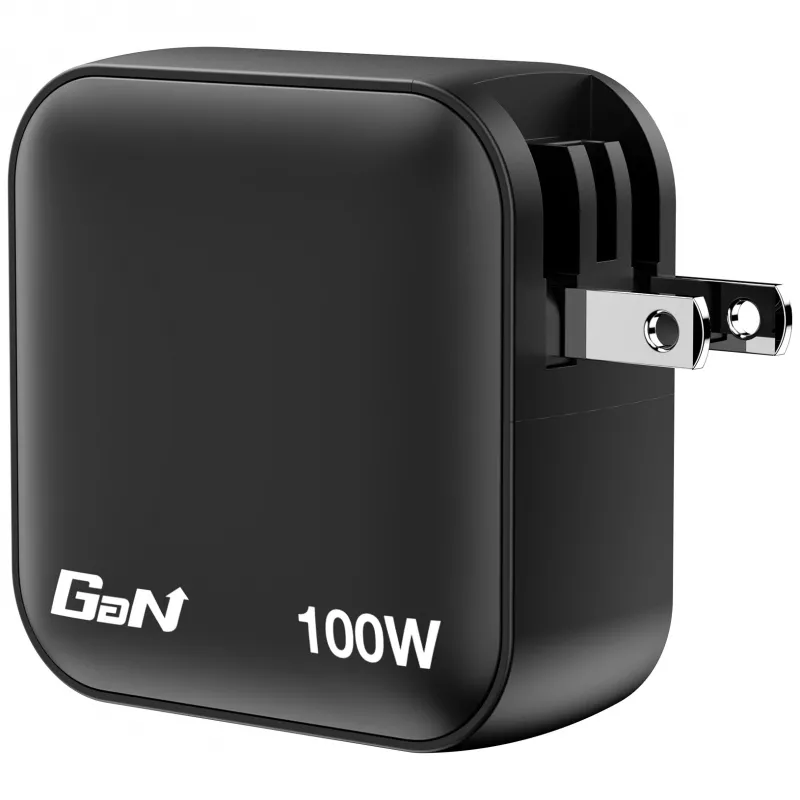 Verbatim Mini GaN-oplader 100W 4 poorten US-stekker met EU- en UK-adapters