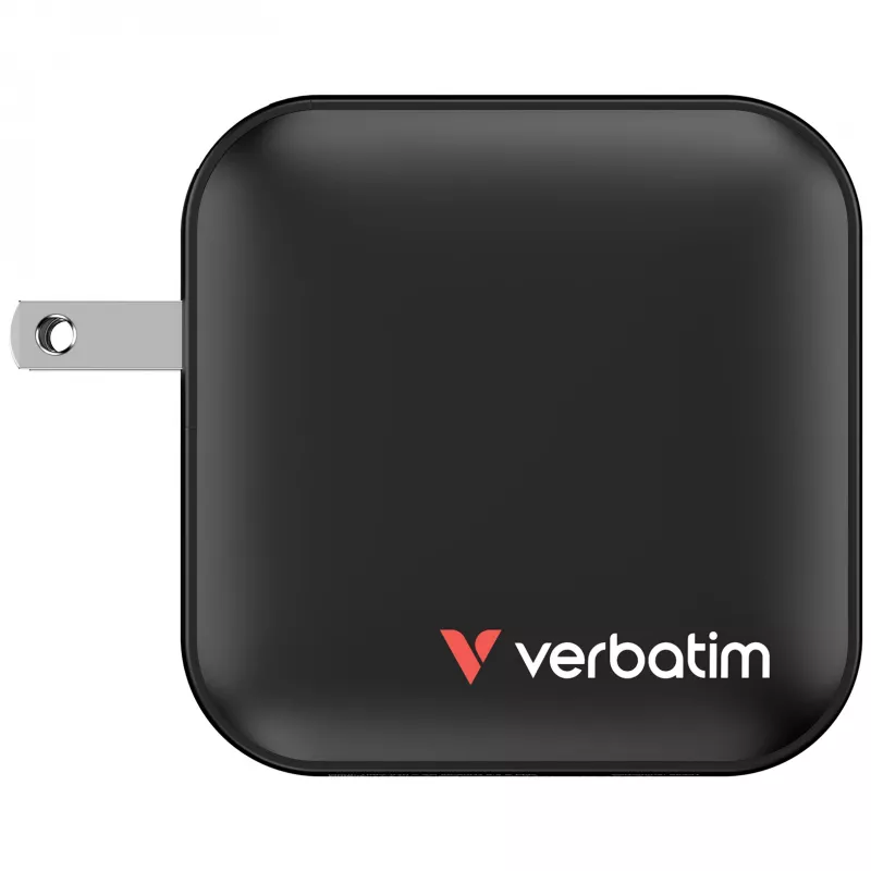 Verbatim Mini GaN-oplader 100W 4 poorten US-stekker met EU- en UK-adapters