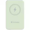 Verbatim Charge 'n' Go magnetische draadloze powerbank 5000 mAh groen