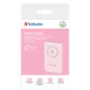 Verbatim Charge 'n' Go magnetische draadloze powerbank 5000mAh roze