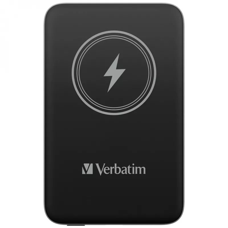 Verbatim Charge 'n' Go magnetische draadloze powerbank 10000mAh zwart