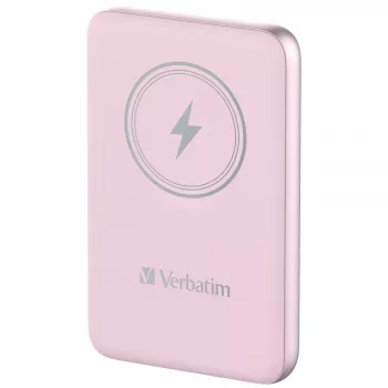 Verbatim Charge 'n' Go magnetische draadloze powerbank 10000mAh roze
