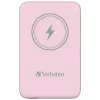 Verbatim Charge 'n' Go magnetische draadloze powerbank 10000mAh roze