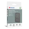 Verbatim Charge 'n' Go magnetische draadloze powerbank 10000mAh grijs