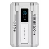 Verbatim Charge'n'Go 2C & display powerbank 10000 mAh zilver