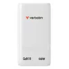 Verbatim Fold 'n' Go GaN-oplader 65W EU-stekker wit