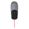 Verbatim Focus draadloze presenter met rode laserpointer, RF, USB, 30 m, zwart, zilver