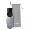Verbatim Focus draadloze presenter met rode laserpointer, RF, USB, 30 m, zwart, zilver