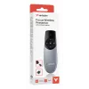 Verbatim Focus draadloze presenter met rode laserpointer, RF, USB, 30 m, zwart, zilver