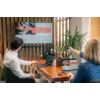 Verbatim Focus draadloze presenter met rode laserpointer, RF, USB, 30 m, zwart, zilver