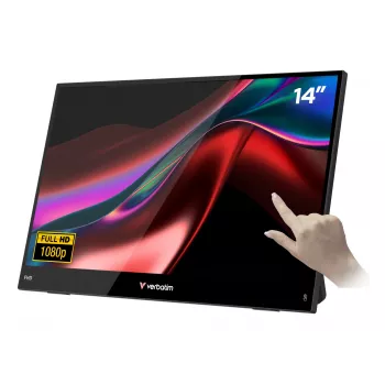 Draagbare monitor Verbatim 14 inch FHD touch LCD 1920x1080