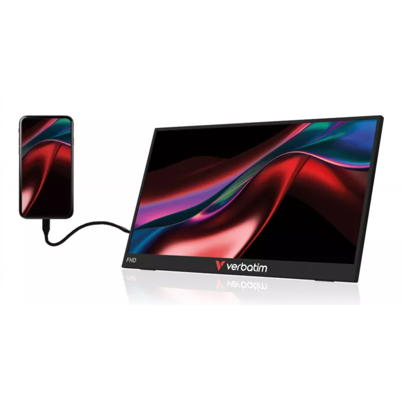Draagbare monitor Verbatim 14 inch FHD touch LCD 1920x1080