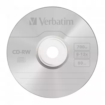 Verbatim CD-RW 12x 700 MB 10 st.