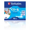 Verbatim CD-R AZO Wide Inkjet Printable 700 MB 52x 10 stuks