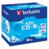 Verbatim CD-R AZO Crystal 700 MB 52x 10 stuks