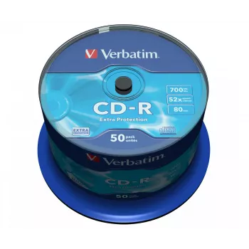 Verbatim CD-R Extra Protection 700 MB 52x 50 stuks