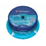 Verbatim CD-R AZO Crystal 700 MB 52x 25 stuks