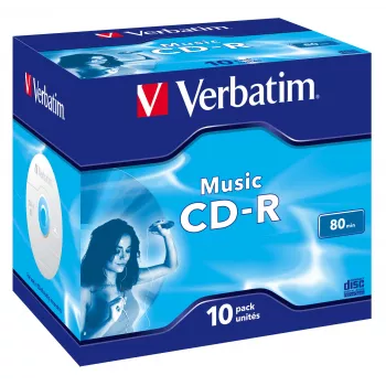Verbatim Music CD-R 700 MB 16x 10 stuks