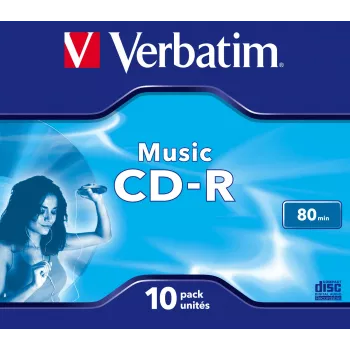 Verbatim Music CD-R 700 MB 16x 10 stuks