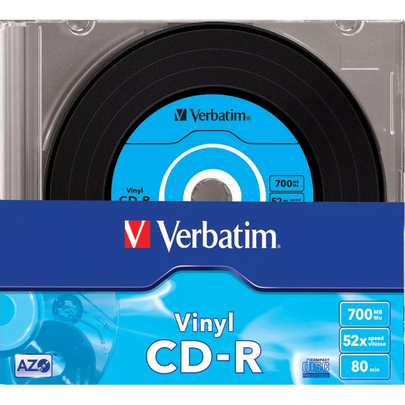 Verbatim CD-R AZO Data Vinyl 700 MB 52x 10 stuks