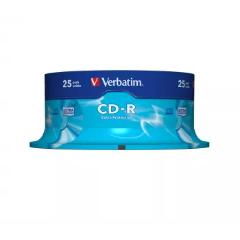 Verbatim CD-R Extra Protection 700 MB 52x 25 stuks