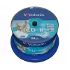 Verbatim CD-R AZO Wide Inkjet Printable no ID 700 MB 52x 50 st.