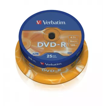 Verbatim 43667 4,7 GB DVD-R 25 stuks