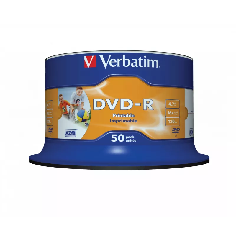 Verbatim 43533 blanco DVD 4,7 GB DVD-R 50 stuks
