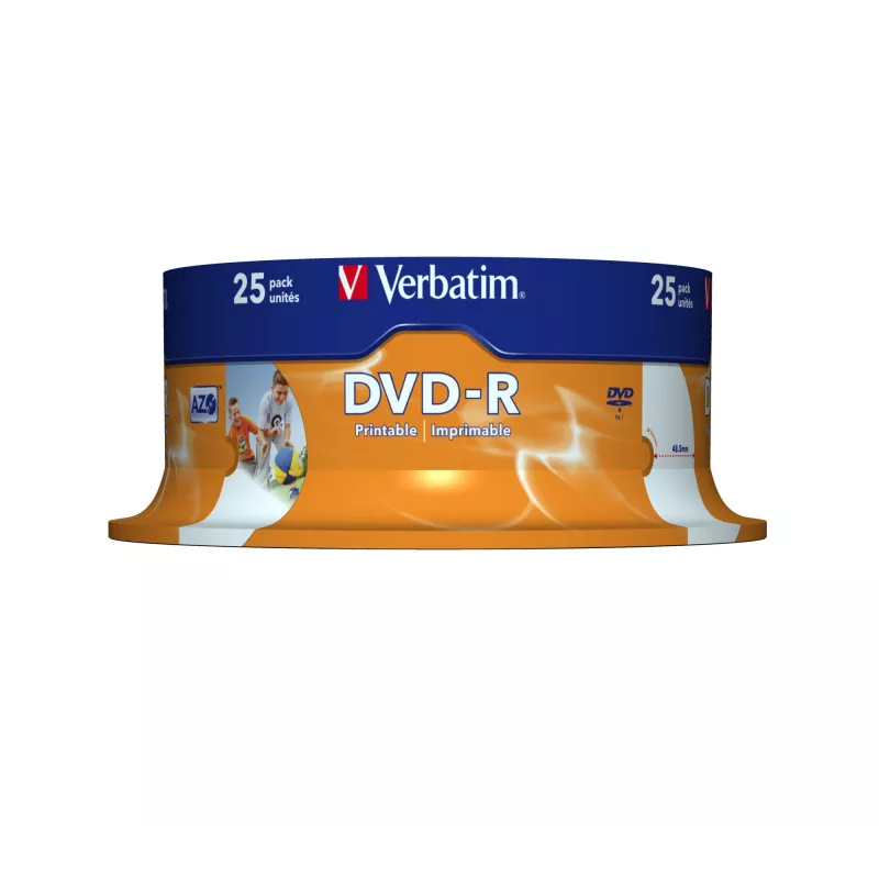 Verbatim 43538 DVD-medias 4,7 GB DVD-R 25 stuks