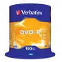 Verbatim DVD-R mat zilver 4,7 GB 100 stuks