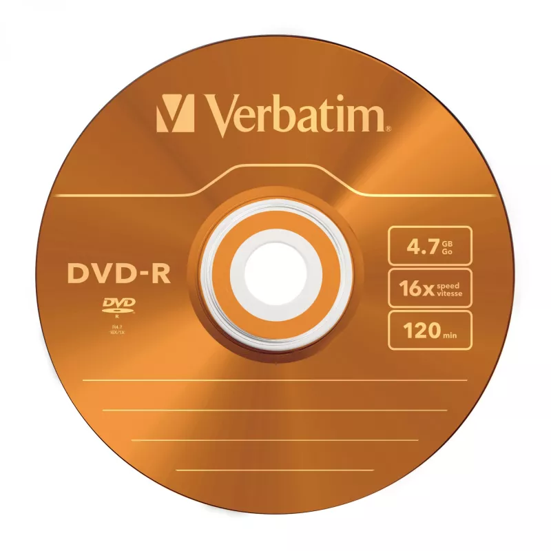 Verbatim DVD-R Colour 4,7 GB 5 stuks