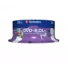 Verbatim 43667 blanco DVD 8,5 GB DVD+R DL 25 st.