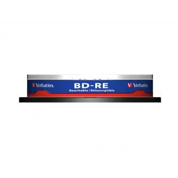 Verbatim BD-RE SL 25GB 2x 10-pack spindel 10 stuks
