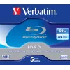 Verbatim 43748 onbeschreven Blu-Ray-schijf BD-R 50 GB 5 stuks