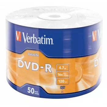 Verbatim 43791 DVD-schijfjes 4,7 GB DVD-R 50 stuks