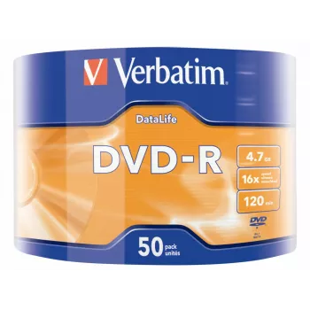 Verbatim 43791 DVD-schijfjes 4,7 GB DVD-R 50 stuks