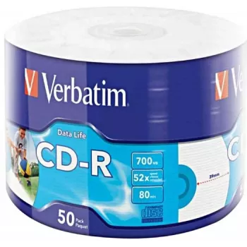 Verbatim 50x CD-R 700 MB 52x 50 stuks