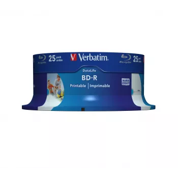 Verbatim 43811 schijf Blu-Ray-disc BD-R 25 GB 25 stck.