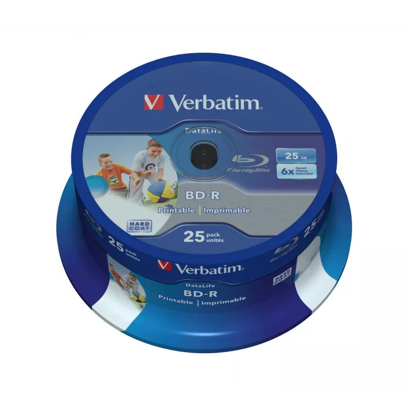 Verbatim 43811 schijf Blu-Ray-disc BD-R 25 GB 25 stck.