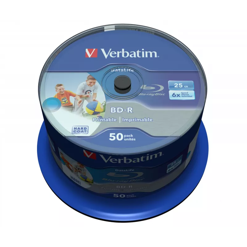 Verbatim 43812 onbeschreven Blu-Ray-disc BD-R 25 GB 50 stuks