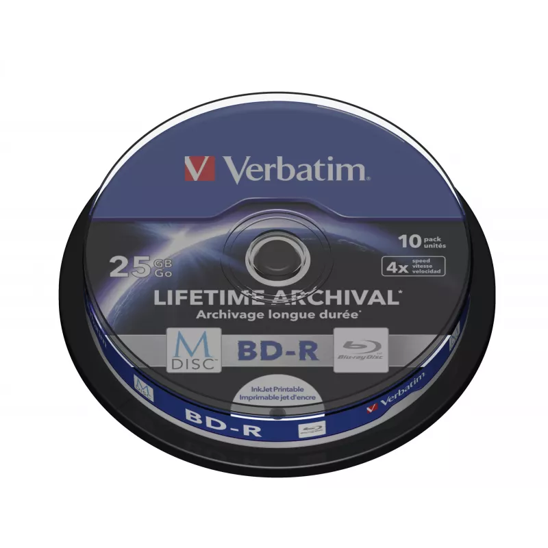 Verbatim M-Disc 4x BD-R 25 GB 10 stuks
