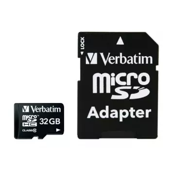 Flashgeheugen Verbatim Premium 32 GB MicroSDHC Class 10 44083