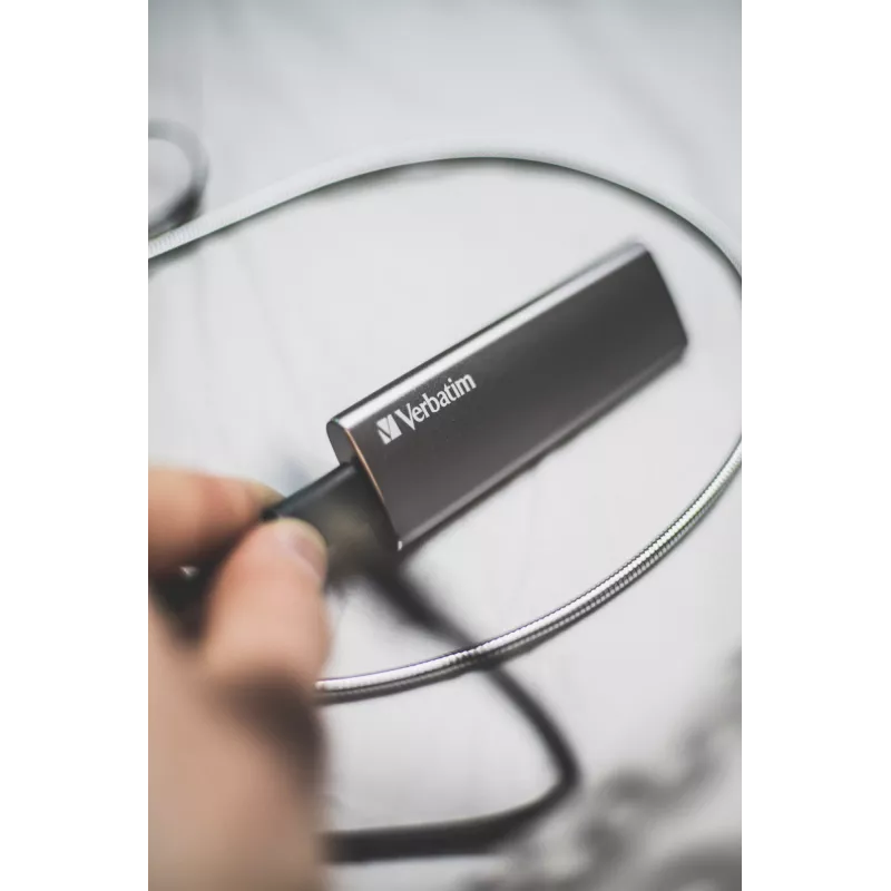 Verbatim Vx500 1 TB USB Type-C 3.2 Gen 2 (3.1 Gen 2) zilver
