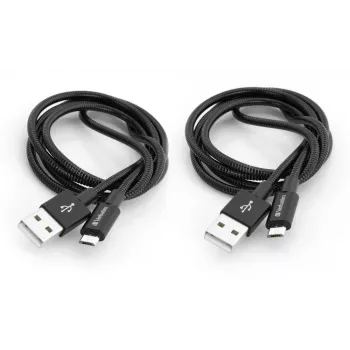 Verbatim 48874 USB-kabel USB 3.2 Gen 1 (3.1 Gen 1) 1 m Micro-USB A naar USB A zwart