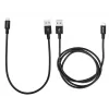 Verbatim 48875 USB-kabel USB 3.2 Gen 1 (3.1 Gen 1) 1 m Micro-USB A USB A zwart