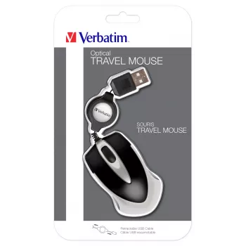 Muis Verbatim Go Mini Optical Travel USB Type-A