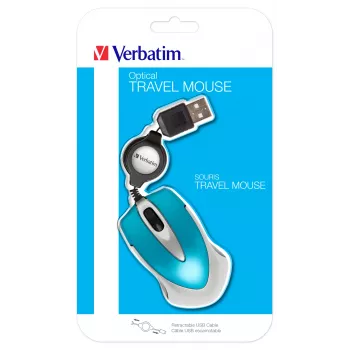 Verbatim Go Mini muis kantoor dubbelhandig USB Type-A optisch 1000 DPI