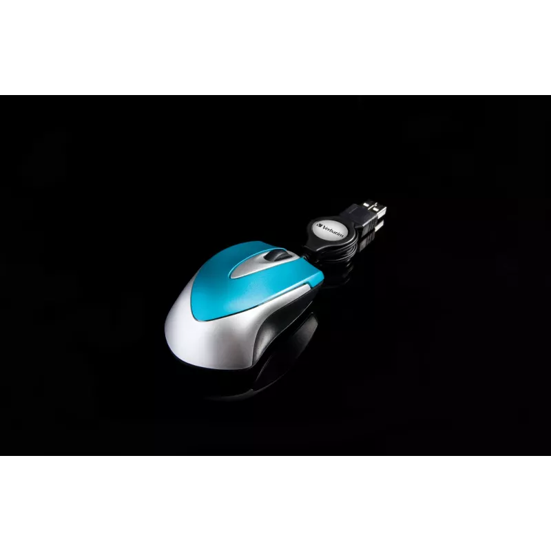 Verbatim Go Mini muis kantoor dubbelhandig USB Type-A optisch 1000 DPI