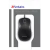 Verbatim 49024 muis voor rechtshandigen USB Type-A optisch 1000 DPI