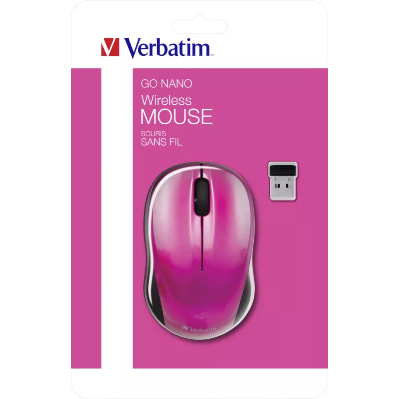 Verbatim Go Nano muis kantoor RF draadloos 1600 DPI